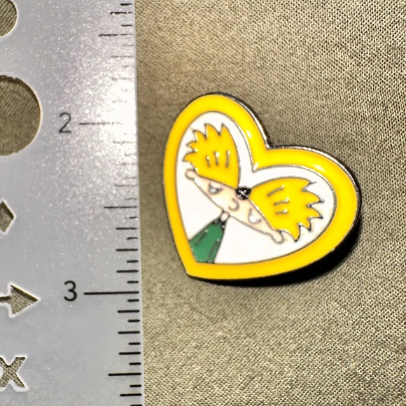 Hey Arnold lapel pins. Both pins included. - Picture 4 of 11